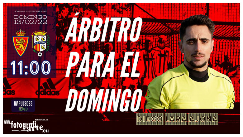 20220211 Rafael Cenis rbitro para el CD.Caspe UD.Biescas